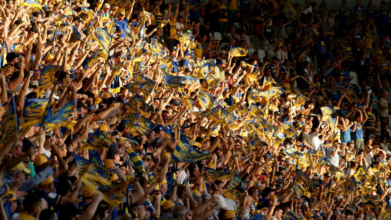 Parramatta supporters have an incredible new home. Picture: Jonathan Ng