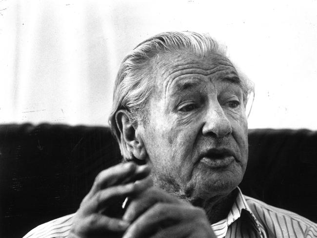 Keith Miller, pictured in 1989, was left deeply affected by the war years.