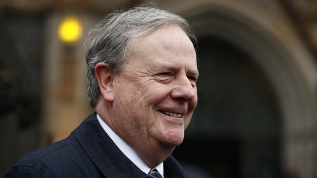 Former federal treasurer Peter Costello says fiscal policy should be tighter and has cautioned against a new tax on large superannuation balances. Picture: Daniel Pockett