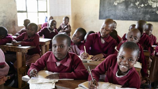 Enkereri Primary School in the Masai Mara, Kenya.