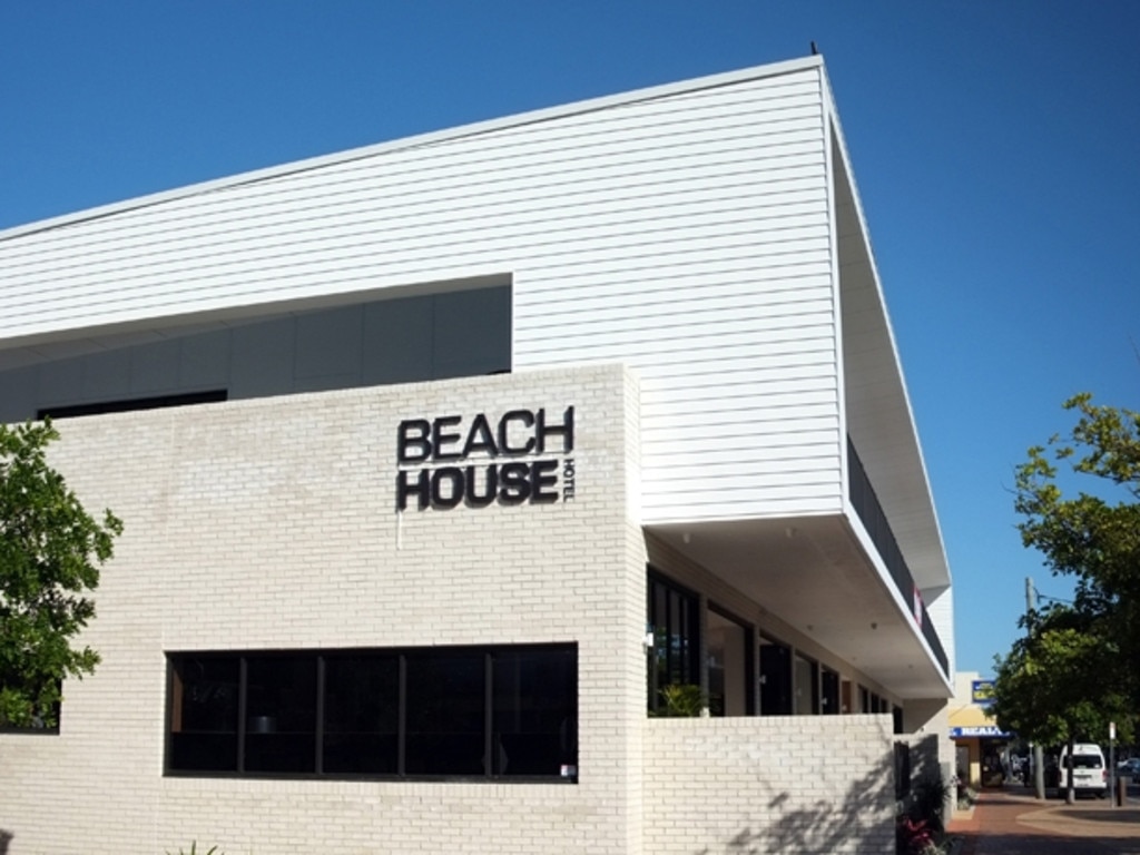 The Beach house Hotel at Hervey Bay.