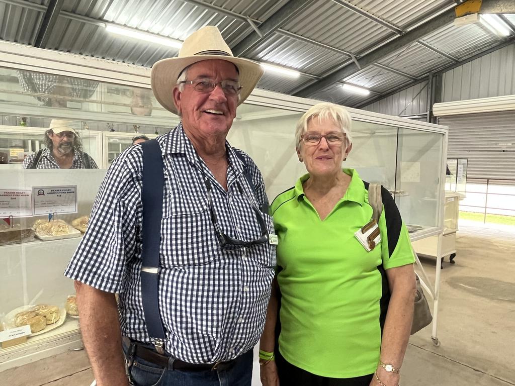 Heath Martin and Elizabeth Booth at the show.