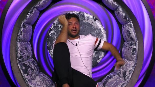 Ryan Thomas on the UK reality show. Picture: Channel 5