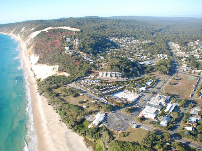 Rainbow Beach aerial