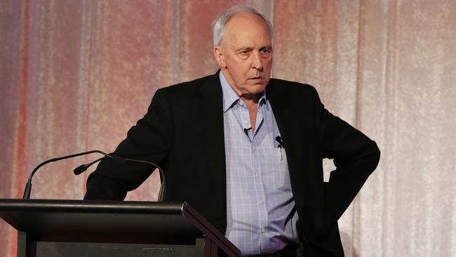 Confronting ... Former Prime Minister Paul Keating tells it like it is at the Mantra Group Conference at Kingscliff. Picture: Jerad Williams/News Corp Australia