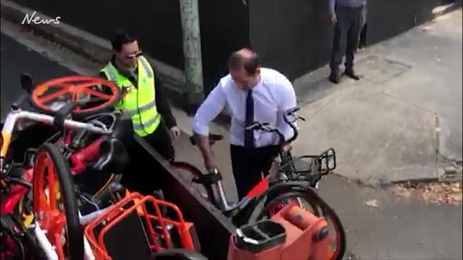 Share bikes impounded