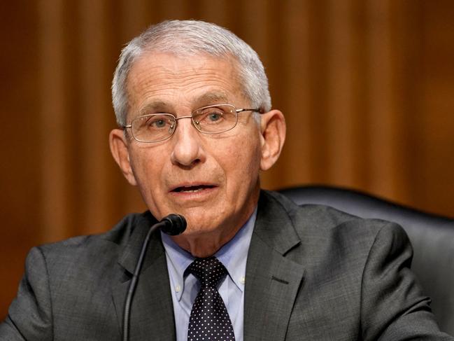 Dr. Anthony Fauci. Picture: AFP