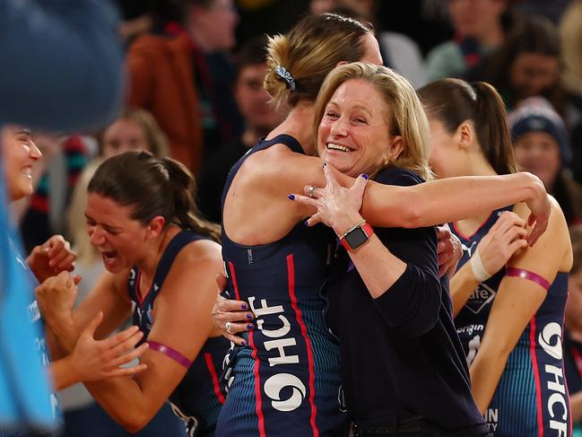 Simone McKinnis has announced she will step down as head coach at the end of the season. Picture: Graham Denholm/Getty Images