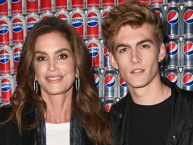 MINNEAPOLIS, MN - FEBRUARY 02:  Cindy Crawford (L) and Presley Gerber at Pepsi Generations Live Pop-Up on February 2, 2018 in Minneapolis, Minnesota.  (Photo by Frazer Harrison/Getty Images for Pepsi)