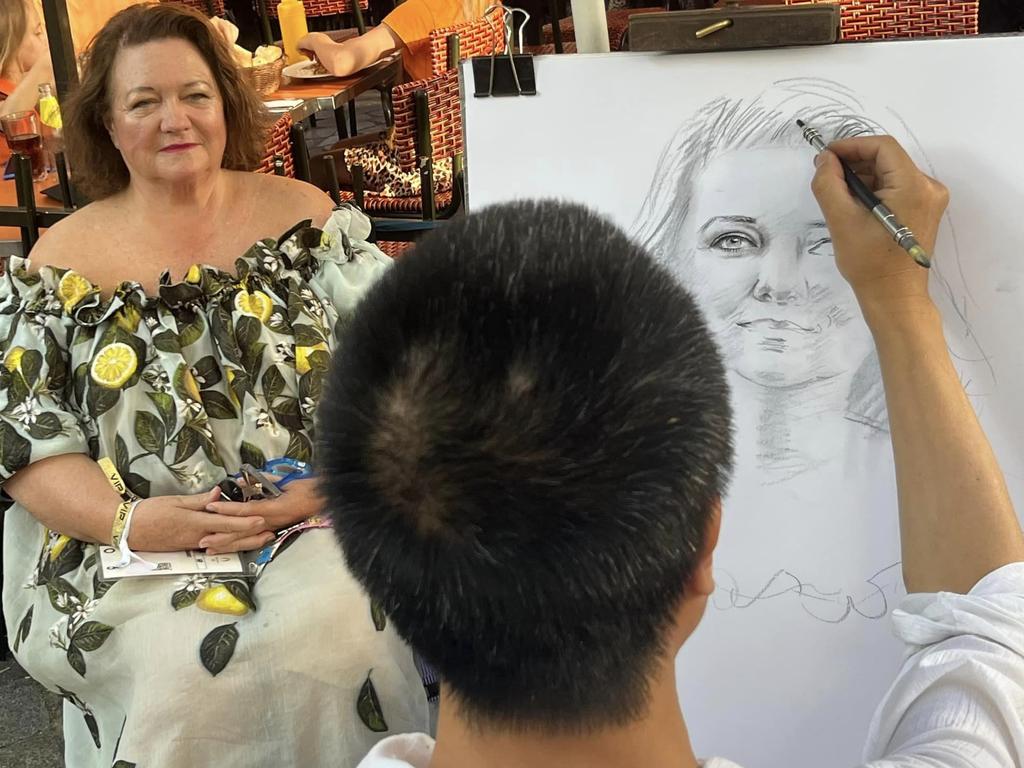 Paris Olympics 2024: Gina Rinehart poses for Paris portrait | The ...