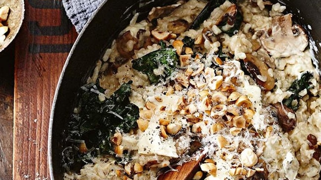 Try to make this mushroom risotto. Picture: Guy Bailey