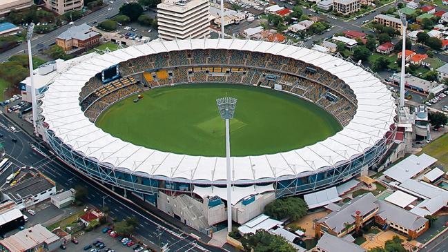 The Gabba stadium in Brisbane.