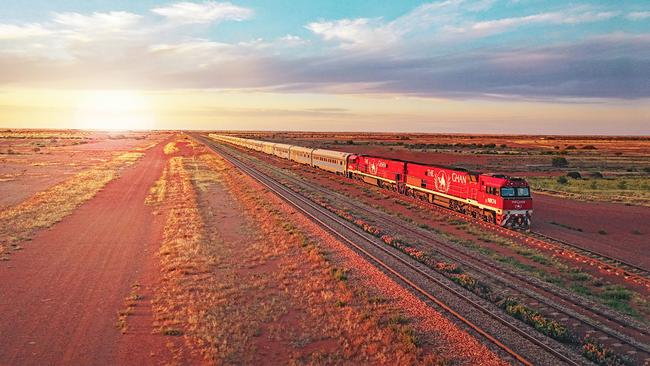 The Ghan is nearly 1km long.