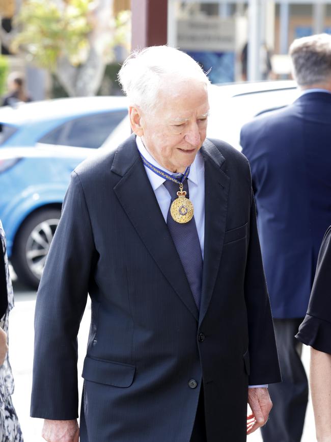 Tony Fitzgerald, At the State Funeral Service for Mike Ahern AO, at Our Lady of the Rosary Catholic Church, Caloundra, on Friday 25th August 2023 - Photo Steve Pohlner