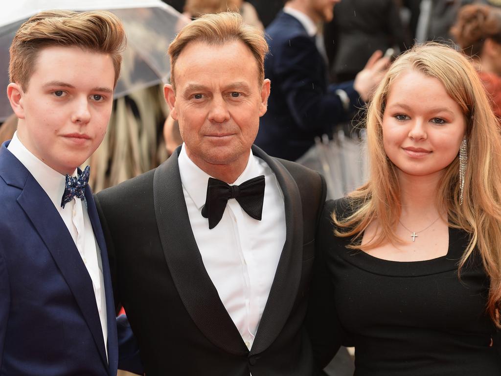 (L-R) Zac Donovan, Jason Donovan and Jemma Donovan last year. Picture: Getty