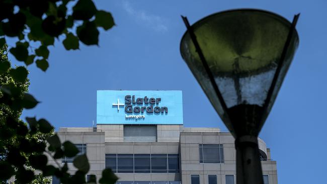Slater and Gordon has lost billions, flirted with bankruptcy and became embroiled in shareholder class actions over its UK woes. Pic: AAP