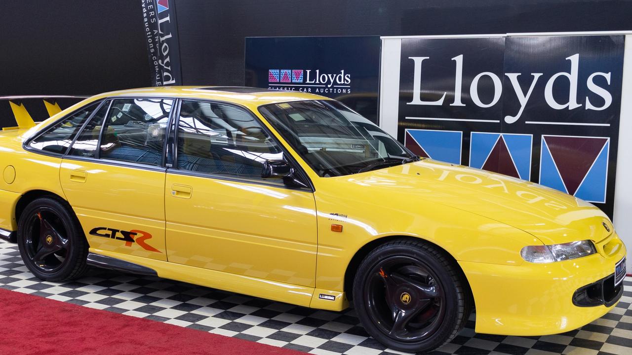 A 1996 HSV GTSR set a record for a 1990s Australian classic, selling for $1 million.