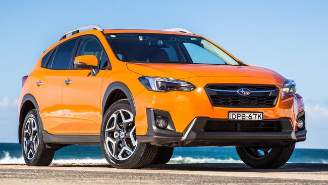 The Subaru XV is the best of the baby SUVs. Pic: Thomas Wielecki.