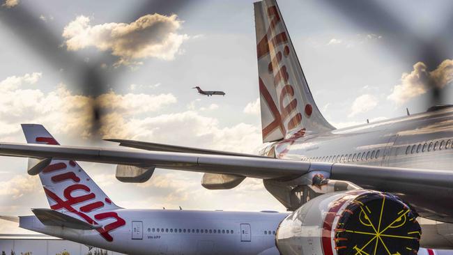 The report notes that after Paul Scurrah took over as chief executive in early 2019, he began a strategic review of the airline. Photo: Glenn Hunt / The Australian