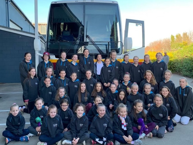 Allstars Gymnastics Cub will take a bus to Dubbo this weekend due to Gymnastics Queensland ban. Picture: Supplied