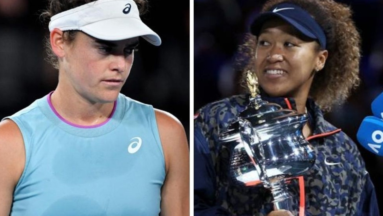 Naomi Osaka landed the final blow.