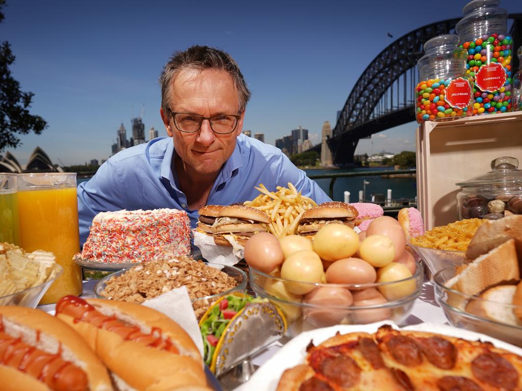 Dr. Michael Mosley says people eat more when they are anxious so the pandemic is not helping waistlines. Picture: Supplied