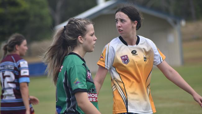 Faces of the CQ Capras under-17 and under-19 girls open trials at St Brendan's College, Yeppoon, on November 16, 2024.