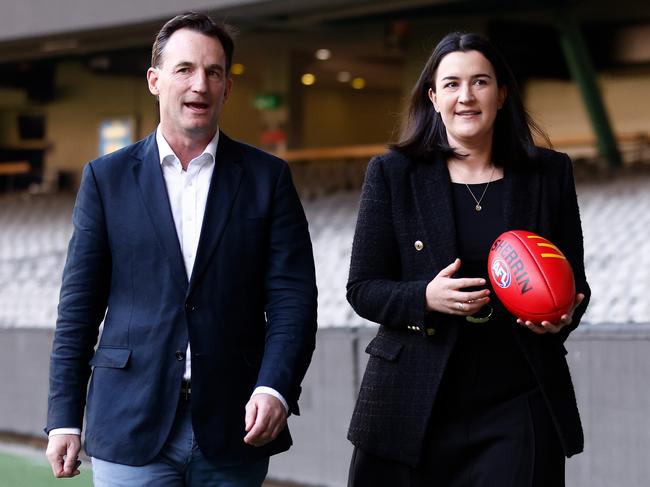 Is the Andrew Dillon and Kane partnership working? Picture: Michael Willson/AFL Photos