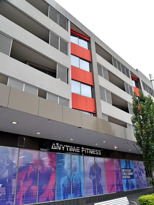 Anytime Fitness is located in a mixed-use building with residents on Victoria Rd, Gladesville. Picture: AAP Image / Troy Snook