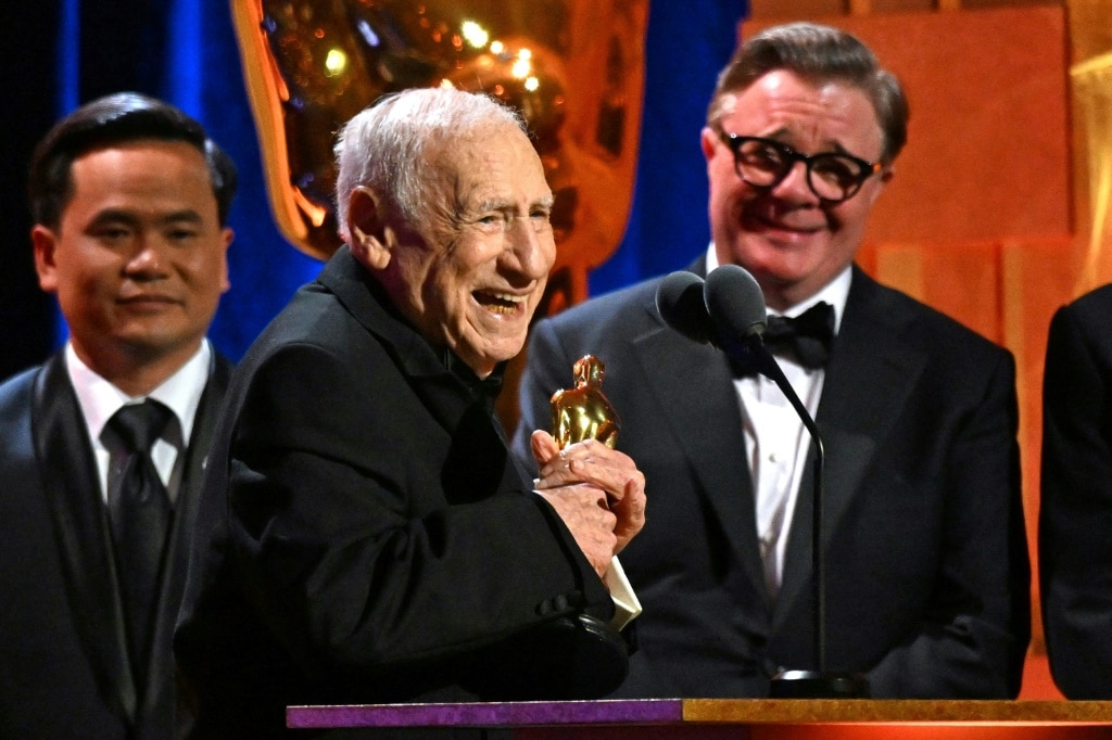 Mel Brooks earns honorary Oscar at 97