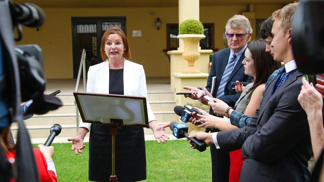 Health Minister Sussan Ley fronts to media to answer questions about her travel expenses claims for two New Year’s Eve trips to the Gold Coast.