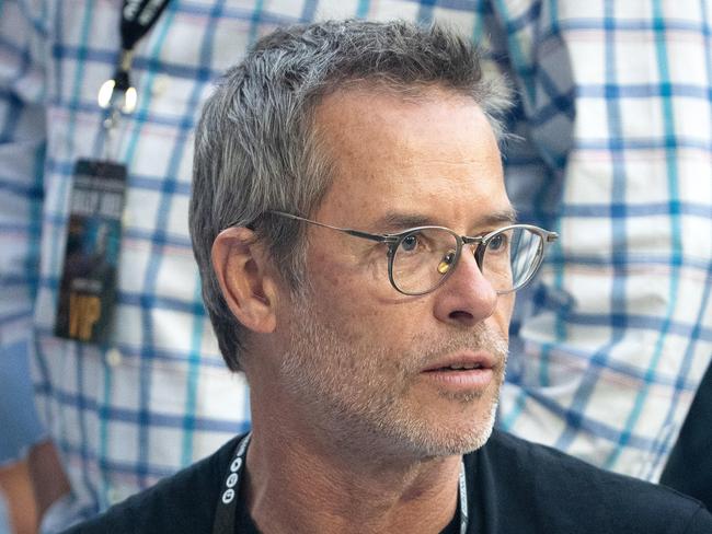 MELBOURNE, DECEMBER 10, 2022: Guy Pearce watches as Billy Joel performs for one night only at the MCG in Melbourne. Picture: Mark Stewart