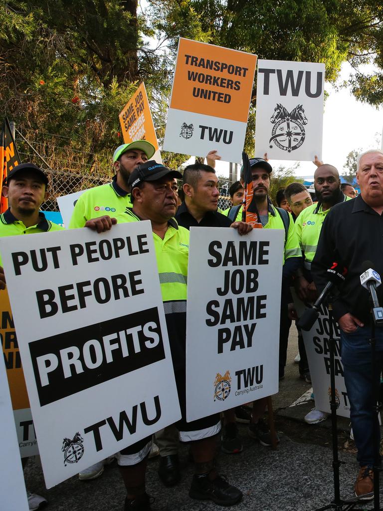 The union is calling on City of Sydney council to intervene. Picture: NCA NewsWire / Gaye Gerard