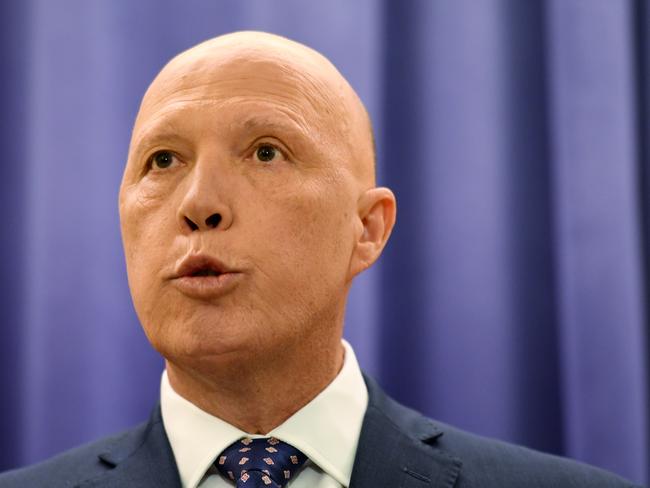 Peter Dutton has announced his shadow cabinet. Picture: NCA NewsWire/Tracey Nearmy.