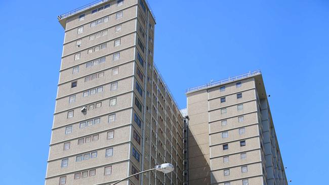 The Carlton housing commission flats are among those set to be demolished and redeveloped. Picture: Alex Coppel