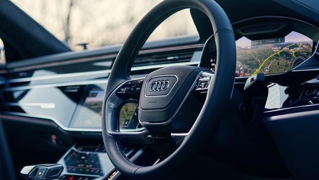 Inside the Audi shines, with one of the best interiors in the business.