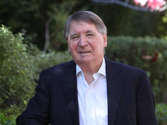 Dennis Richardson at his home in Canberra.