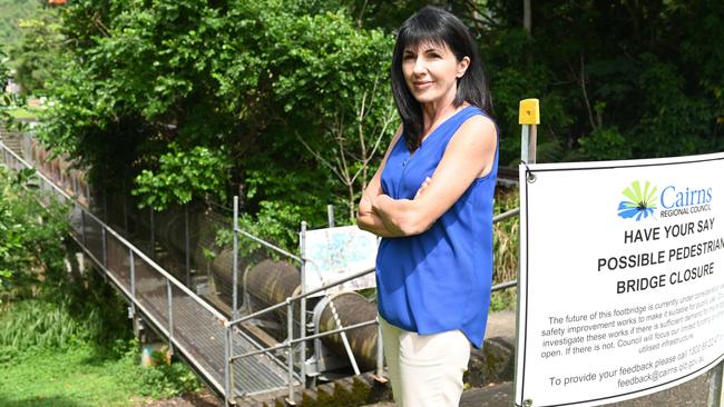 Division 3 councillor Cathy Zeiger is calling for locals to send in their opinions on the bridge's potential closure. Picture: Isaac McCarthy