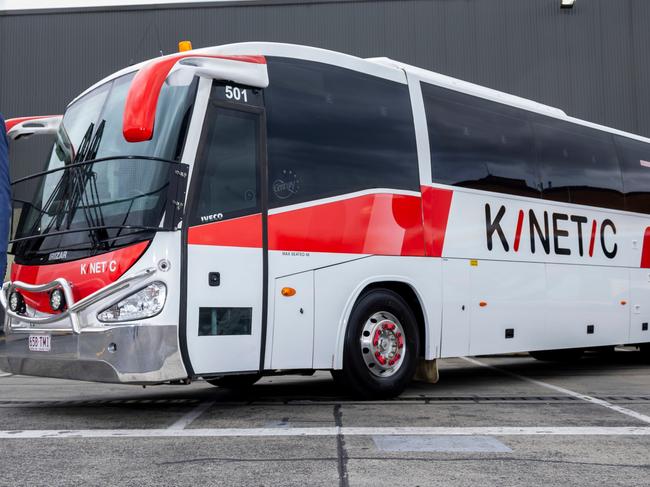 Michael Sewards, co-CEO of Australia's number one bus operator Kinetic. Picture: Wayne Taylor