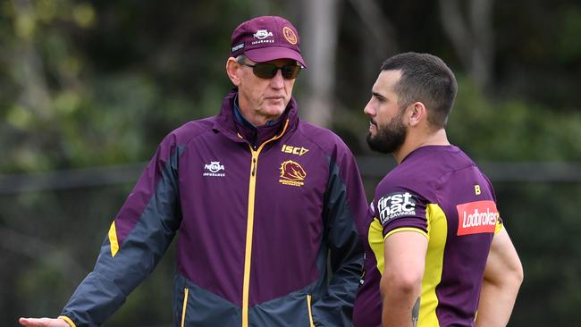 Wayne Bennett is contracted to the Broncos next season. Picture: AAP