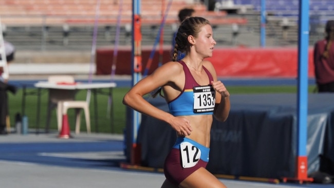 Gold Coast Running Academy prospect Sienna Bush. Picture: Supplied