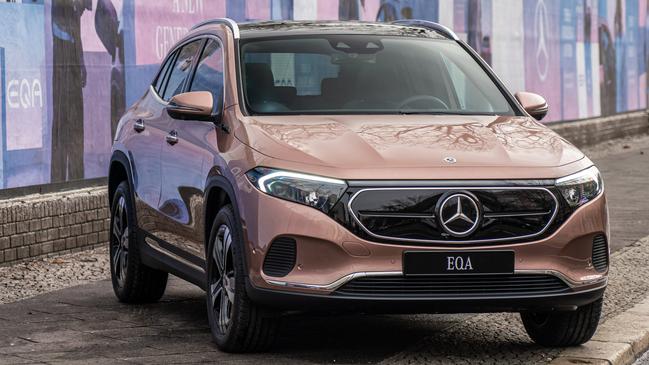 The recall includes the models: A, EQA, CLA and GLB Class vehicles made between 2018 and 2024. Picture: Mercedes-Benz