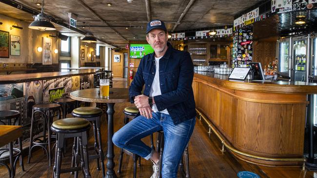 Matt Mullins is the owner of The Espy hotel in St Kilda. Picture: Aaron Francis