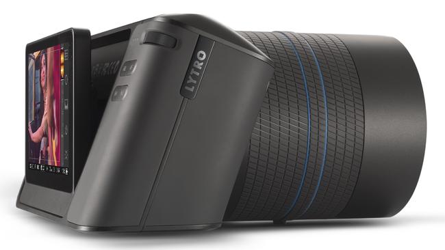 The Lytro Illum camera that uses light-field technology.