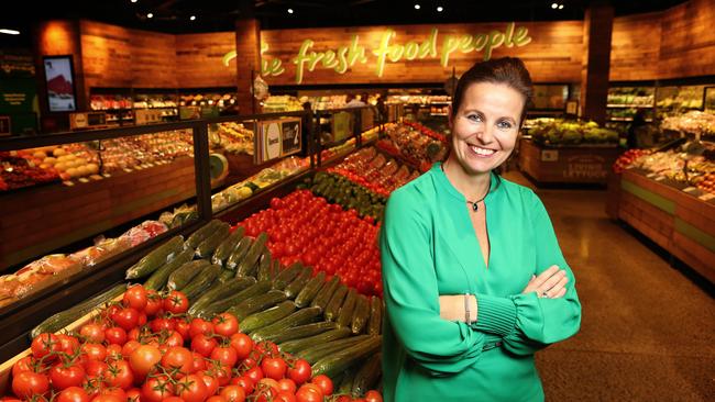 Woolworths supermarkets boss Claire Peters is taking on a bigger, new role at the retailer. Picture: Hollie Adams