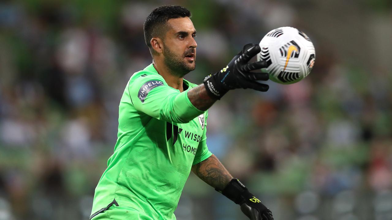 The 2020/21 season was Federici's first in the A-League. (Photo by Graham Denholm/Getty Images)