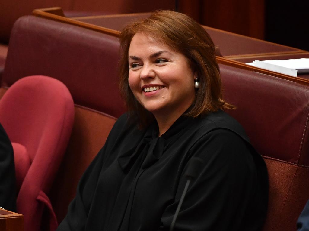 Kimberley Kitching during her time as a Labor Senator.