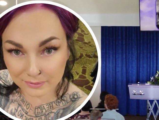 A funeral has been held for alleged hit and run victim Tash Raven.