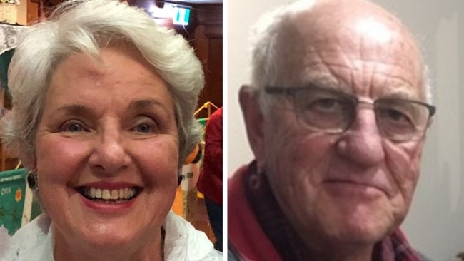 Carol Clay and Russell Hill vanished while camping in March 2020. Picture: Supplied.