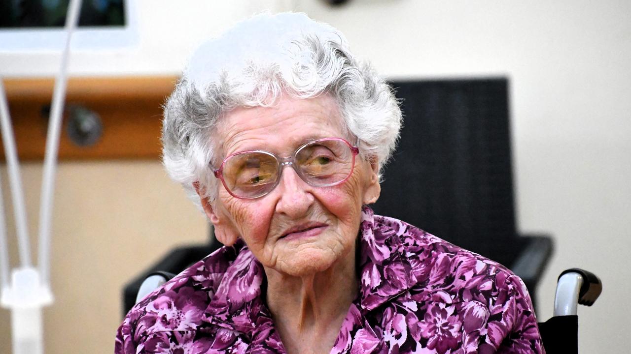 Giuseppina “Joyce” Di Giacomo, born in Macknade, Hinchinbrook and most recently of Ozcare Magdalene Villa Trebonne near Ingham, is turning 101 on Friday. Picture: Cameron Bates